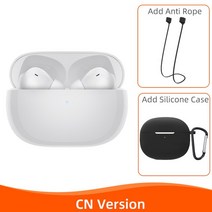 무선 블루투스 이어폰 헤드폰 샤오미-글로벌 버전 레드미 4 프로 TWS 43dB 액티브 3 마이크 샤오미 12 용, 21 CN Black Case W