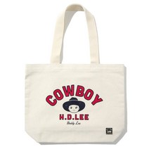 국내매장 정품 득템의 장 카우보이 버디리 에코백 아이보리 COWBOY BUDDY LEE ECO BAG IVORY