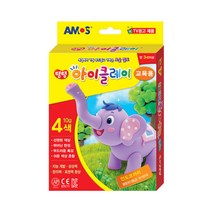 아모스 아이클레이 10g 4p, 단품