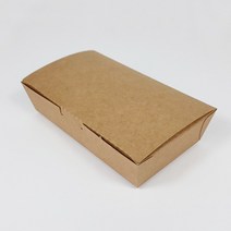 kr도시락 1호 2호 3호 김밥 초밥 일회용종이용기 포장용기 크라프트 종이도시락, kr도시락-꼬마(600개)
