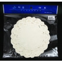 아주문구 도일리페이퍼, 1팩, 2500 도일리페이퍼(원165mm)100입