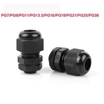 케이블글랜드 10pcs ip68 전기 케이블 글랜드 프로브 방수 커넥터 조인트 와이어 피팅 케이블 항목 플라스틱 pg7pg9pg11pg13.5pg16pg36, pg7