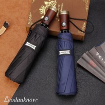 Leodauknow 프리미엄 3단 자동우산 비지니스 남성용 선물용 암막 양산 자외선차단 판촉 답례품