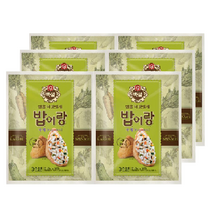 백설 밥이랑 야채, 27g, 6개
