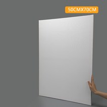 육각캔버스 면천 캔버스 유화캔버스액자 드로잉 보드, 순면1장개, 50x70cm호