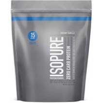 Isopure 아이소퓨어 프로틴 파우더 제로 카브 454g 바닐라, 1개, 1