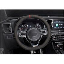 370 380 승용 트럭 차량 D형 핸들커버 소형SUV 중형RV 1톤화물 1.5톤 승합차 경차, 그레이