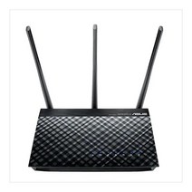파워딜 Asus DSL-AC51 듀얼 밴드 Dlna Vpn ADSL VDSL-파이버 모뎀 라우터 3 포트 (검정색), 한개옵션0