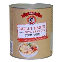 수리인터푸드 칠리페이스트 위드 소야 빈 오일 똠냠꿍, 1개, 3kg