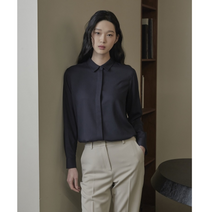 [폴햄] PHC3WC2034 여성 4컬러 가을 겨울 레이온 레귤러 카라 긴팔 셔츠 블라우스