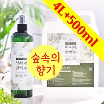 차씨네 편백수원액 4L+500ml 은은한 편백수의 향 피톤치트 천연 편백수 천연탈취제