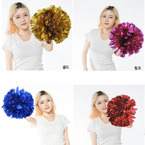 응원술 치어리딩 응원수술 단합 단합대회 응원도구 체육대회 운동회 게임 행사 체육용품 단체 응원용품 응원소품 블루 은박 핑크 게임용품 레드 컬러, 치어리더응원수술(낱개)그린