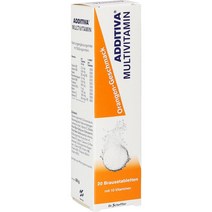 [독일 내수 정품]ADDITIVA Multivit.Orange R Brausetabletten 20St