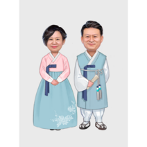 추석맞이 3D가족피규어, [ 05 ] 한복-키즈-여아 (높이10cm)