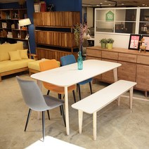 허밍트리 호마이카 라미네이트 테이블 hpl hpm 신혼부부 라운드 식탁 800X800