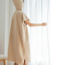 입는 목욕가운, 카키 입는목욕가운, 1개