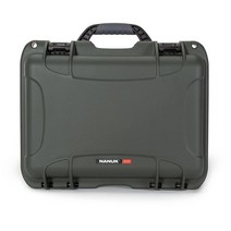 NANUK Nanuk 방수 920 하드 휴대용 전자 장치 커버 361563, Olive_Padded Divider w/ Lid Or