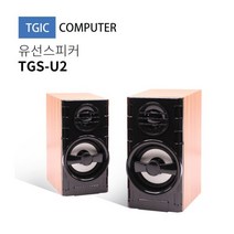 2채널 스피커 스피커 TGS-U2 우드 TGIC