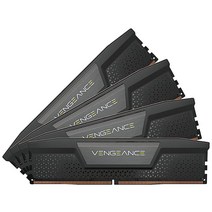 Corsair 커세어 Vengeance DDR5 64GB(4x16GB) 6200MHz C32 인텔 최적화 데스크탑 메모리 (온보드 전압 조절 맞춤형 XMP 3.0 프로필 컴팩트, 64GB (4x16GB)