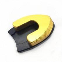 수정 된 바이크 오토바이 PCX125 사이드 스탠드 주차 확대 킥 확장 혼다 pcx 125 150 160, 01 gold