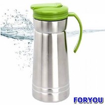 ForU965 스텐 냉장고 물병 13L 보냉컵 업소용주방용품 보온물병 냉장고물병 보냉물통