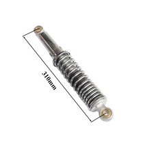 자동차쇼바 조수석 쇽업쇼바 브레이크호스 유압 자동차 호스 280mm 310mm 320mm 오토바이 리어 쇼크 업소버 서스펜션 원숭이 자전거 모터크로스 더트 핏 ATV 쿼드 스쿠터용, 1 pc 310mm