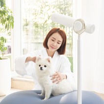 바이올렛무드 핸즈프리 스탠드 헤어 드라이기 아이들 머리말리기 다둥이 드라이기 VHD01