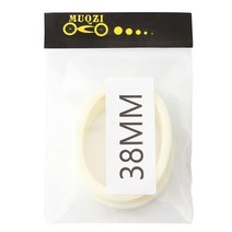 Muqzi 2 pcs 자전거 프론트 포크 스폰지 링 오일 폼 흡수 씰 30 32 34 35 36 38 40mm 포크 자전거 액세서리, 38mm