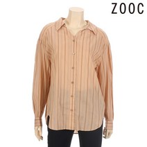 주크 스트라이프 루즈핏 셔츠 Z203MSC101 OR