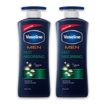 유니레버 바세린 맨 리페어링 바디로션 600ml, 2개