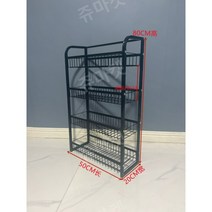 편의점 슈퍼 매대 과자 빵 진열대 피씨방 가정용 수납 미니 스낵바 진열장, 1, 블랙 50x20x80