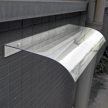 창문비가림막 렉산지붕 캐노피 야외 비 방지 투명 발코니 비 빗물 막이 가리개, X