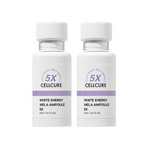 셀트리온 셀큐어 화이트 에너지 멜라앰플 5X 30ml x2 기미앰플, 단품