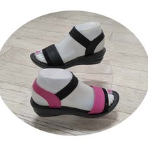 여성샌들통굽 4.5cm 푹신푹신 발편안 큐빅샌들