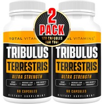 Total Vitamins 트리불러스 테레스트리스 1500 mg, 60정 x 두 통