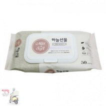 캡형 50매 하늘선물 물티슈 E704