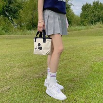 여성 골프 체크 주름 봄 스커트 치마바지 골프웨어 필드룩 빅사이즈 라운딩