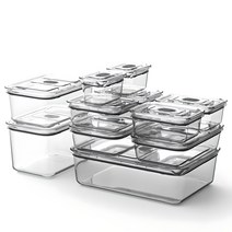 prepara 브루클린 트라이탄 밀폐용기 세트, 1개, 밀폐용…