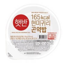 햇반 현미곤약밥 150g x 12개