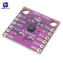 CJMCU-90393 MLX90393 디지털 3D 홀 센서 변위 각도 위치 보드 모듈 회전, 한개옵션0