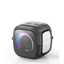 Hopestar-80W 블루투스 스피커 휴대용 360 스테레오 야외 스퀘어 댄스 사운드 무선 마이크 서브우퍼 caixa de 솜 천장 소음 서브 미니, Party One Mini black