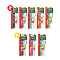 스타빌로 이지그래프 연필B 2본 올바른 글씨, B페트롤(오른손)