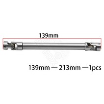 rc 크롤러 부품 스테인리스강 구동축 1/10 RC 크롤러 TRX4 축 SCX10 III RBX10 RR10 레이스 카프라 D90 RC, 05 1PCS
