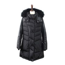 민스메르 아메리칸 라쿤털 오리털 다운 패딩 코트