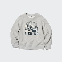 450697 일본 유니클로 키즈 울트라 스트레치 스웨트셔츠 롱슬리브