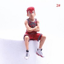 아이패드키보드케이스 매직키보드 아이패드매직키보드 마우스 15cm 애니메이션 슬램 농구 덩크 플레이어 사쿠라기 루카와 메이플 빨간 머리 pvc 피규어 컬렉션 모델 완구 스포츠, a