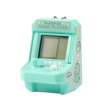 추억의게임 레트로게임기 오락실게임기 호환 미니 휴대용 레트로 게임 콘솔 클래식 향수 교육 장난감 노인, 04 green mint