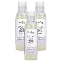 리비바랩 글리콜 산 페이셜 토너 118ml 3팩 Reviva Labs Glycolic Acid Facial Toner, 1개