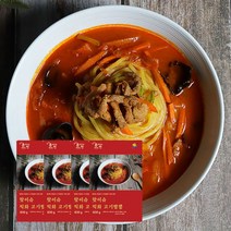 핫이슈 불맛 고기짬뽕 밀키트, 4봉(2520g)