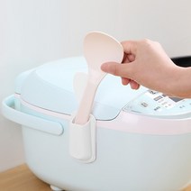 밥솥 부착형 밥주걱 홀더 꽂이 거치대, 상품선택, 1밥주걱홀더-화이트